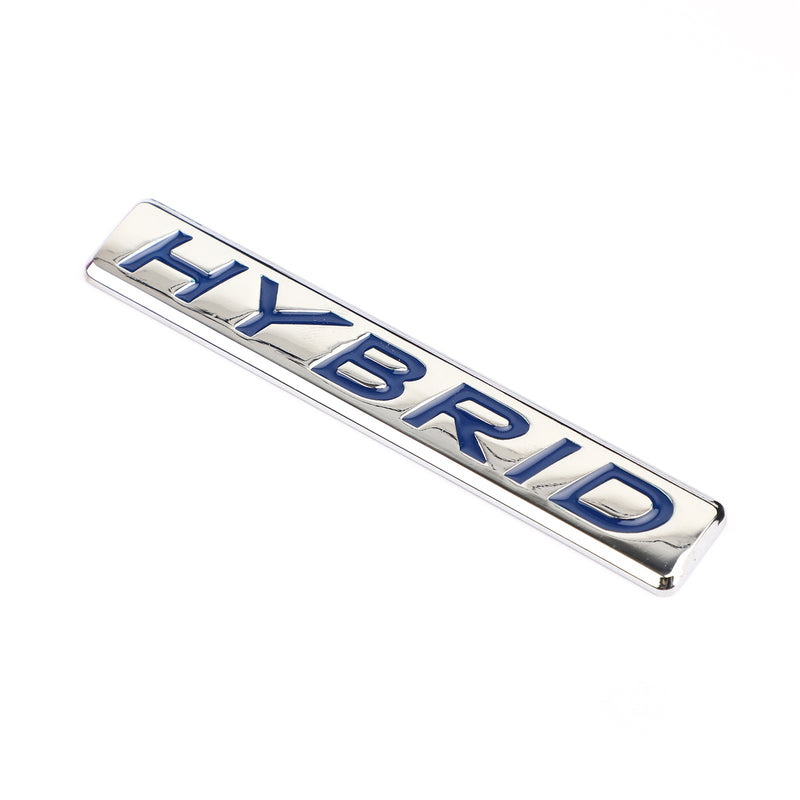 1st 3D Hybrid Words Bildekal Metallemblem Bakre Bil Trunk Badge