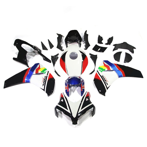 Amotopart Honda CBR1000RR 2008-2011 Juego de carenado Cuerpo Plástico ABS