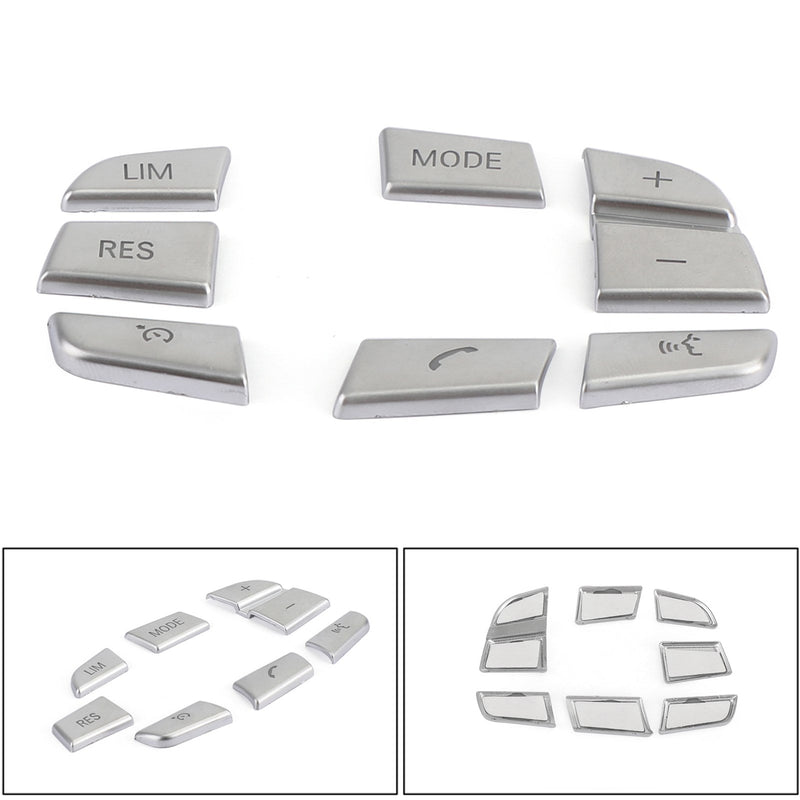 7x Abdeckung für innere Lenkradtasten, passend für BMW X3 F25 (11-17) X4 F26 (14-17) Generic