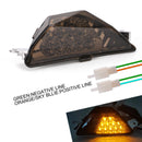 Lâmpada de luz indicadora frontal de led para motocicleta para kawasaki ninja 250 300 2013-2016 genérico