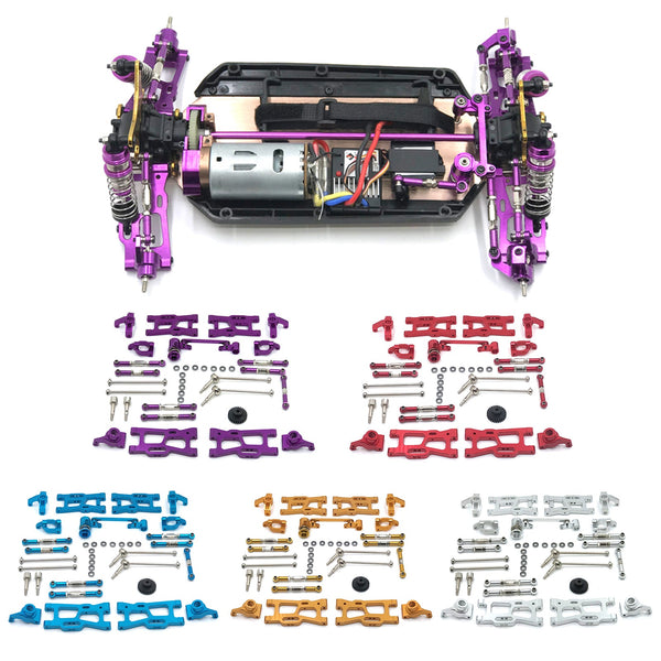 12st Upgrade RC Parts Kit för Wltoys 144001 144002 124016 124017 124018 124019