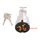 Toyota gaffeltrucks tændingskontakt med nøgler 57510-23000-71 57510-2300071