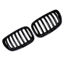 Frontnierengitter für BMW X5 E53 2004–2006, X-Serie, glänzend schwarz, generisch
