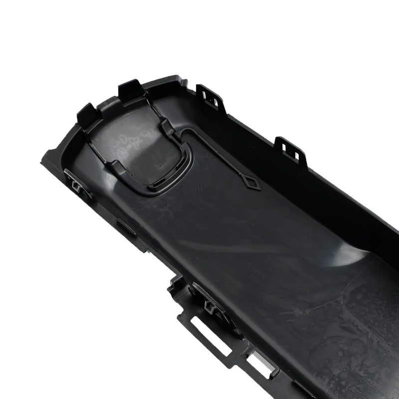 Cubierta de matrícula delantera, color negro brillante, para Mini F55 F56 F57 Cooper JCW 51117337791