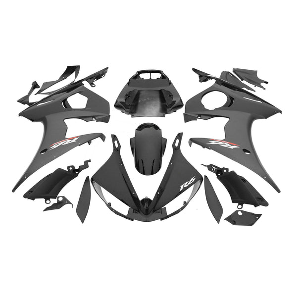 Yamaha YZF R6 2003-2004 Black Generic Fairing Kit