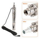 3" 24V 350W MPPT Schraube Solar Bohrpumpe Tauchtiefbrunnenloch Stahl