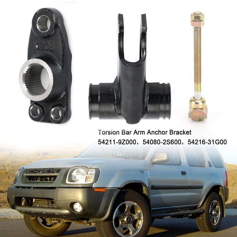 Vääntötangon varren ankkurikannatin vasen Nissan Xterra Frontier V6 1999-2004 Generic