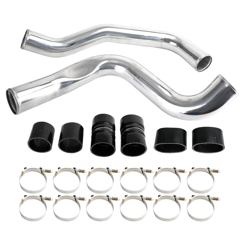 Ford 7.3L PowerStroke 1999.5-2003 3" Kit de coifa e kit de fixação do tubo do intercooler Ford 7.3L