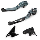 Justerbar utdragbar bromskopplingsspak för Trident 2022 Bobber 17-19 Tiger 800 Generic