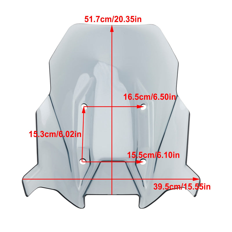 Aprilia Tuareg 660 2022 ABS Motorsykkel frontrute