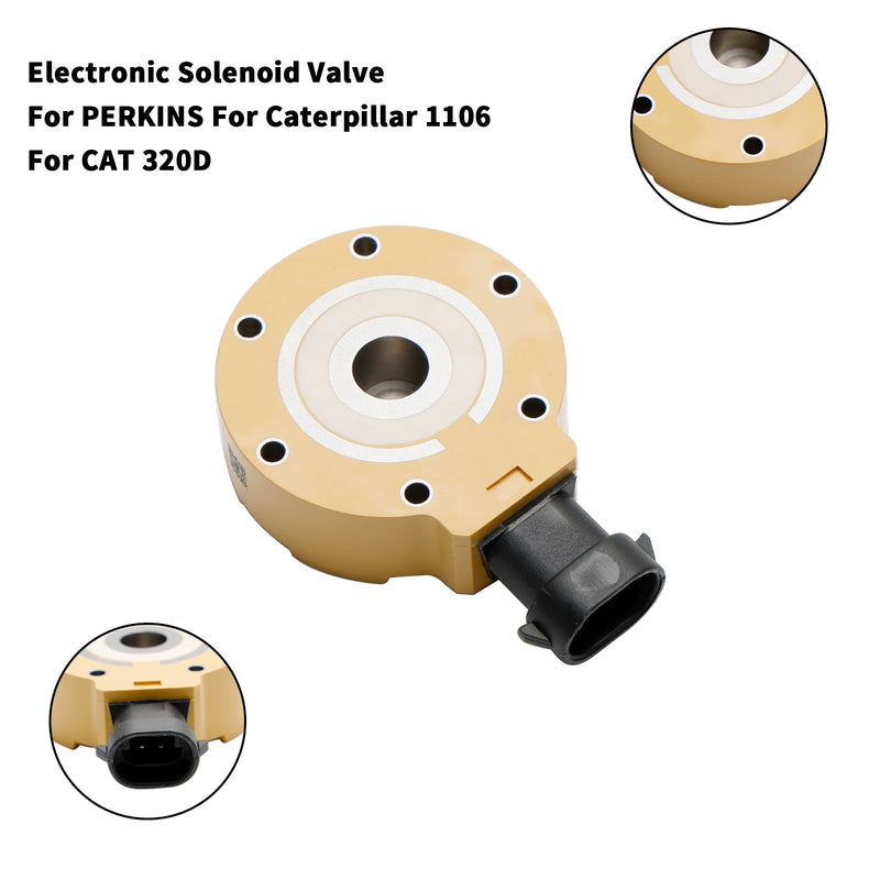 Válvula solenoide electrónica de bomba de combustible 312-5620 compatible con CAT 320D C6.6 C6 326-4635