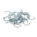 20 PAKIET 1" Metalowe haczyki do wieszaków garażowych typu Jumbo w kształcie litery J