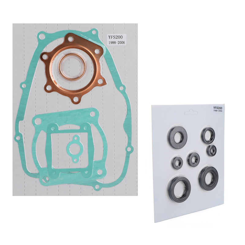 Kompletter Motordichtungssatz mit Öldichtungen, passend für Yamaha Blaster YFS 200 88-05 Generic