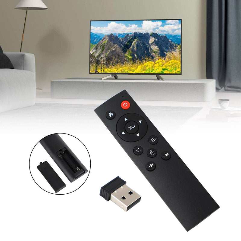 2,4g USB Mini Air Mouse Trådlös tangentbordsfjärrkontroll för HTPC Smart TV Box