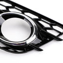 A4 S-LINE S4 2008–2012 Audi Honeycomb Style Nebelscheinwerfer Grill Ersatzgitter Stoßstange