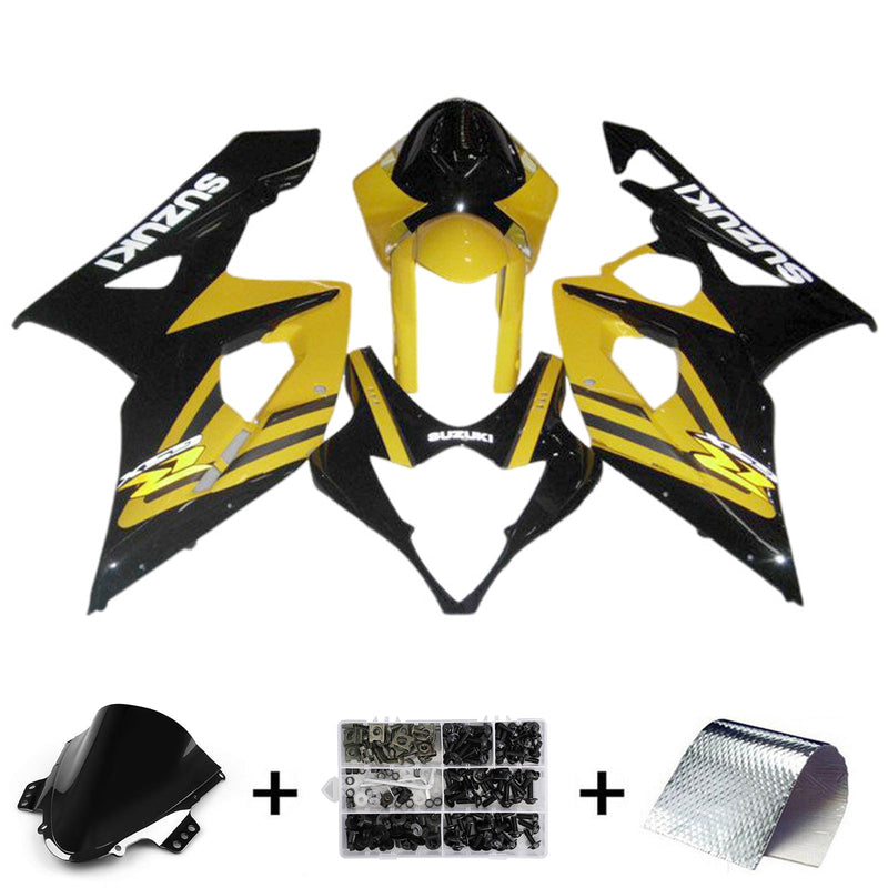 Amotopart Suzuki GSXR1000 2005-2006 K5 kåpa Set Body Plast ABS