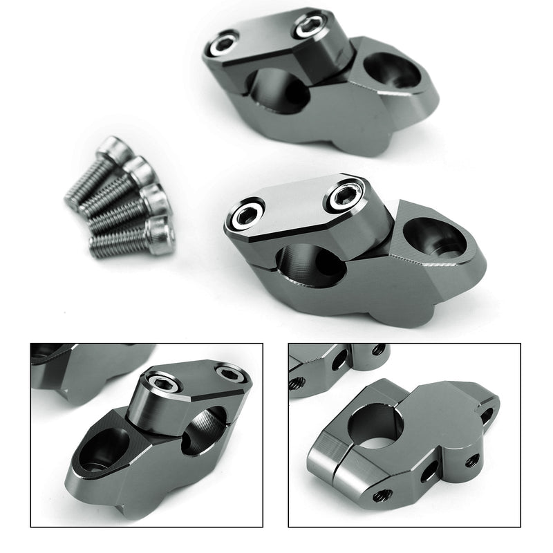 Billet Aluminium 7/8 "Lenker -Risers -Erweiterungen Kit 22 mm für Yamaha für Honda für Ducati für KTM für Kawasaki für Suzuki