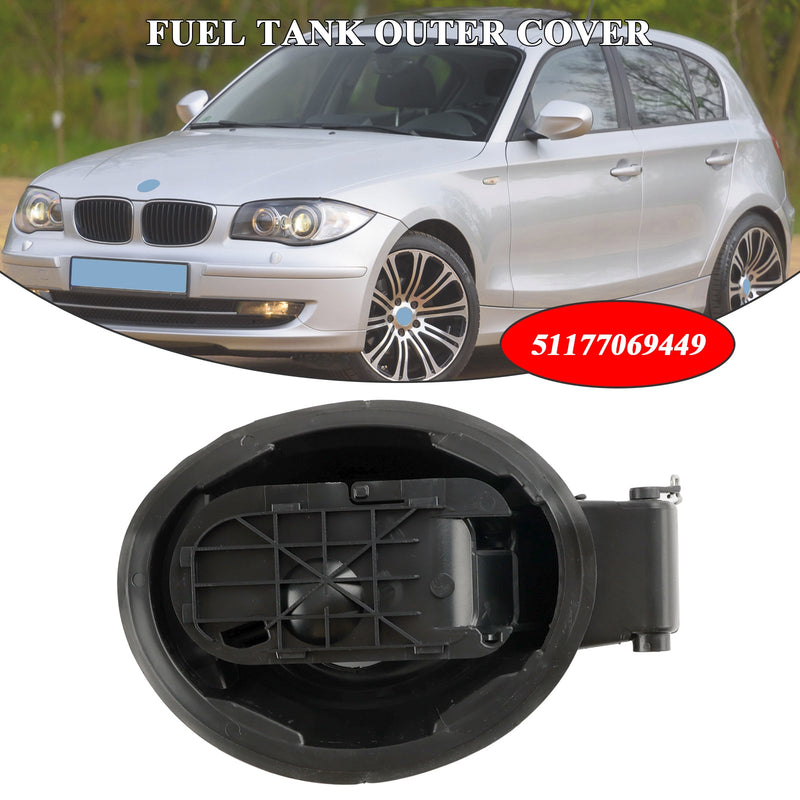 Einfülltopf Tankklappe Scharnierabdeckung 51177069449 für BMW 1er E81 E87