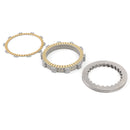 Kupplungssatz Stahl &amp; Reibscheiben für Honda CRM250 CB400 CL400 XR400 1994-2008 Generic