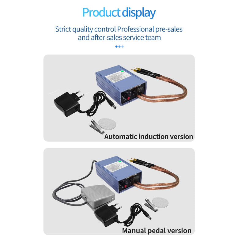 5000W Mini-Punktschweißgerät DIY Kit 18650 Akku Punktschweißstiftwerkzeuge