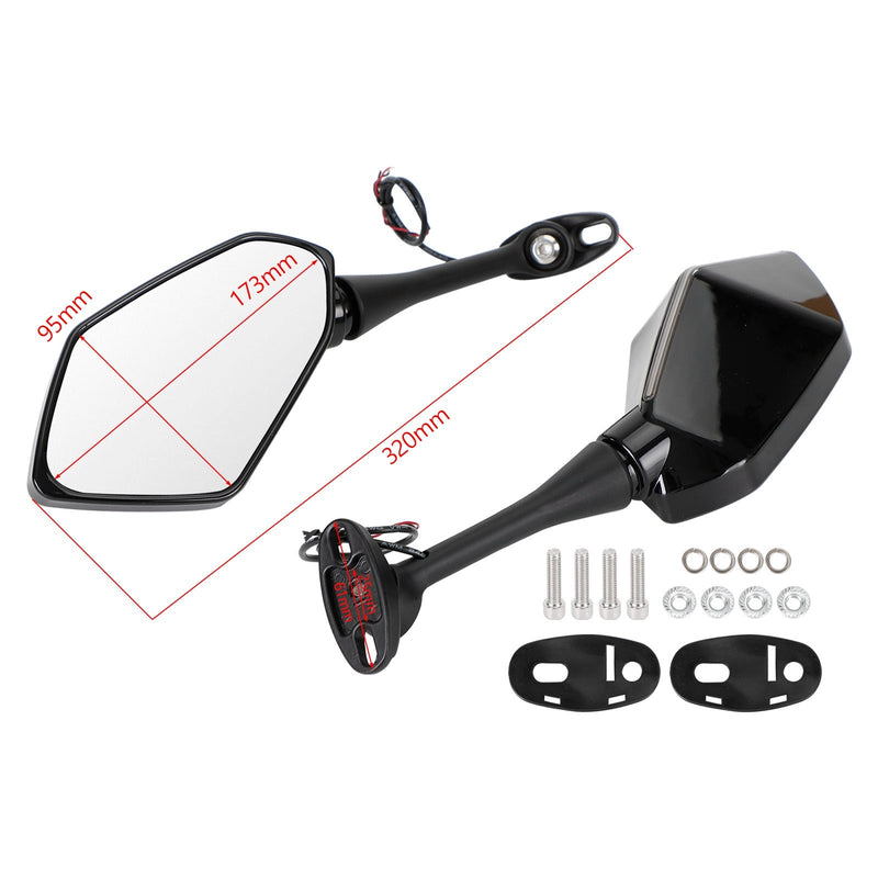 Suzuki RF600R RF900R TL1000S/R Katana LED-spegel med blinkers