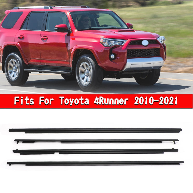 Bil utvendig vinduspakningsrem for Toyota 4Runner 2010-2021 Generisk