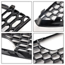 Audi A3 2012-2016 2 Stück Mesh Frontstoßstange Nebelscheinwerfer Abdeckung Grill