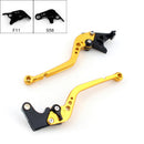 Lange Bremskupplungshebel für Aprilia RSV4/RSV4 FACTORY 2009-2014 Schwarz Generic