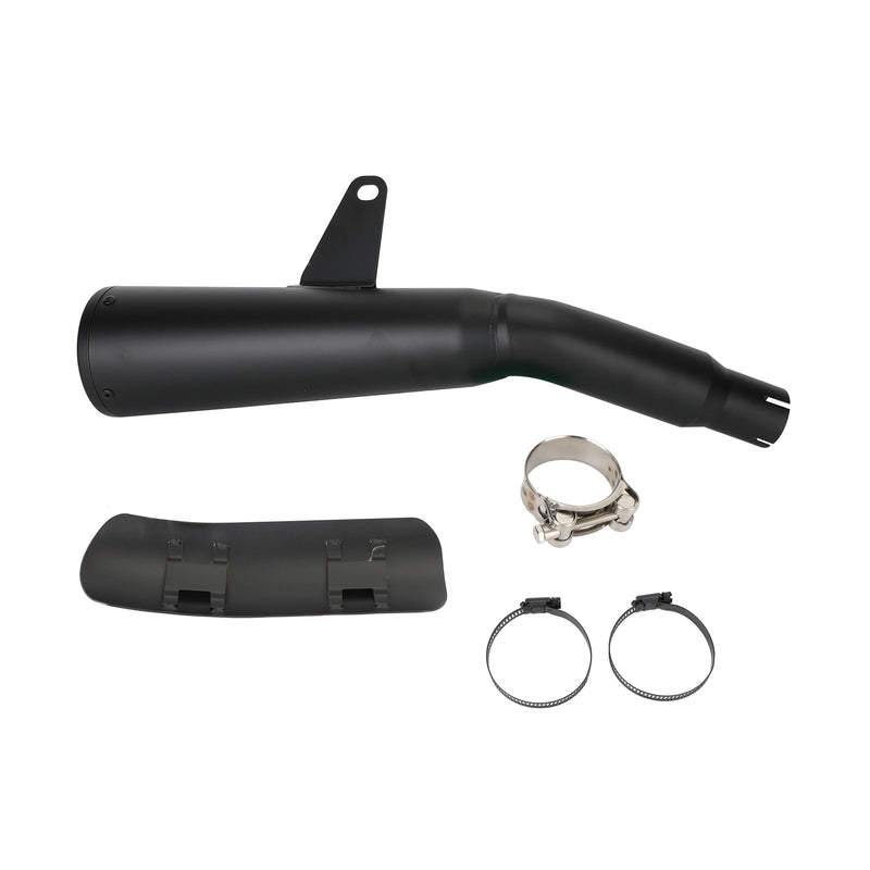 Slip On Schalldämpfer Auspuffrohr Schwarz Passend für Honda Rebel Cm 1100 Cmx 1100 21-23 Generic