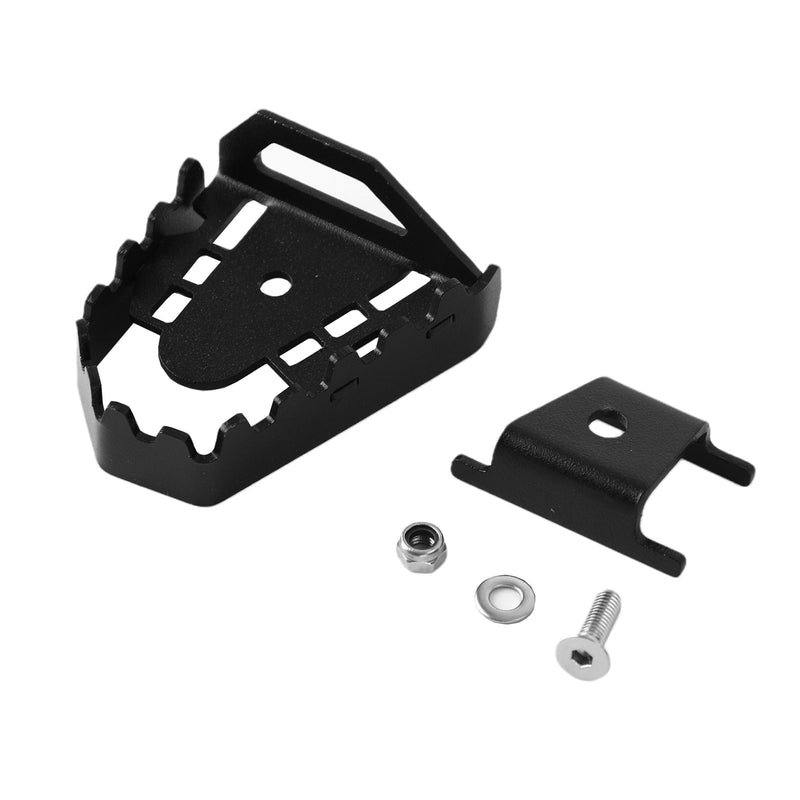 Extensión de pedal de freno trasero de aluminio para F850Gs F750Gs 08-16 Plata Genérico