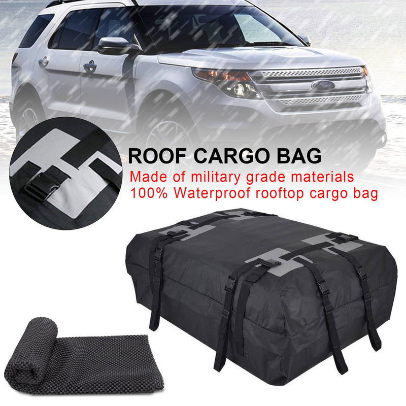 Vattentät biltakhållare Cargo Bag Bagage Cube Bag med halkfri matta