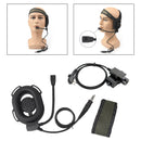 Z taktyczne HD-01 Bowman Elite II zestaw słuchawkowy 6-Pin PTT dla Hytera TD500 TD510 TD520