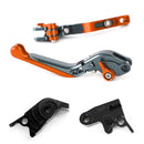 Justerbar utdragbar broms- och kopplingsspak för Speed ​​​​Triple R 1200 Scrambler Generic