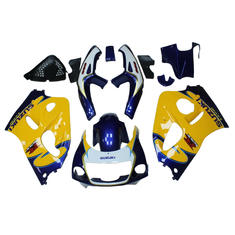 Amotopart Suzuki GSXR600 1996-2000 GSXR750 1996-1999 Fairing Set Body