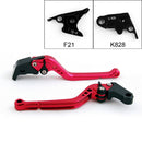 Dlouhé páčky spojky brzdy vhodné pro Z750 2007-2012 Z800 2013-2014 černá generic