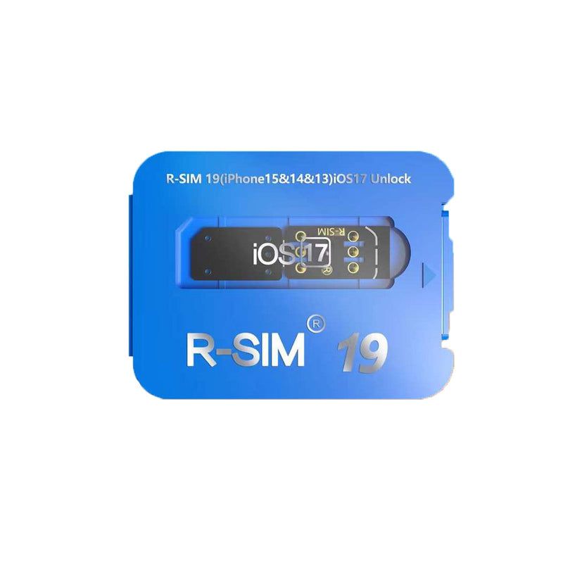 R-SIM19 NUEVA tarjeta SIM de desbloqueo estable QPE para iPhone 15 Plus 14 13 Pro Max 12 IOS17