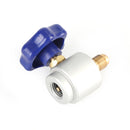 R134A kan tape ventil kølemiddel dispenser til 1/4" og 1/2" AC Freon ladeslange