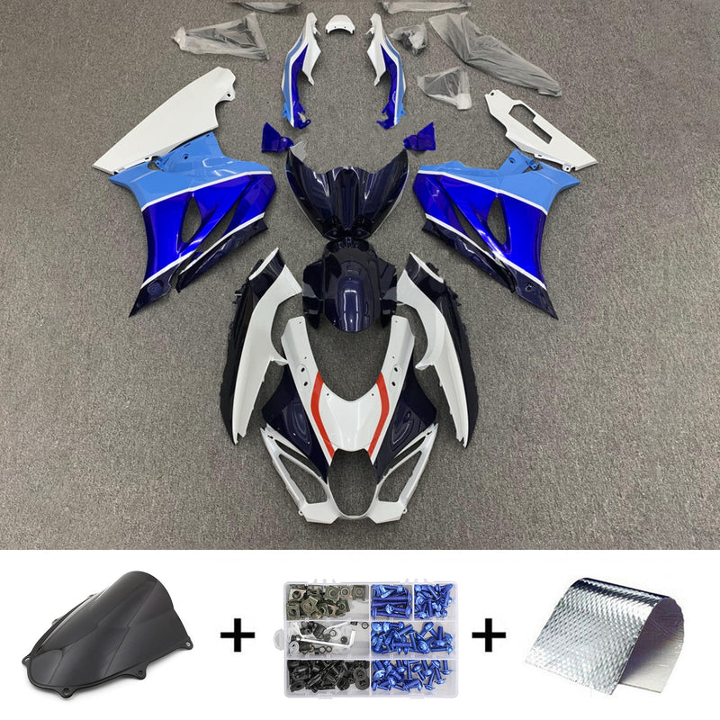 Amotopart Suzuki GSXR1000 2017-2023 K17 kåpesett Body Plastic ABS