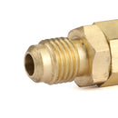 Areyourshop 3 stk farvekodede afspærringsventiler AC HVAC kølemiddelpåfyldningsslanger til R410A R134A