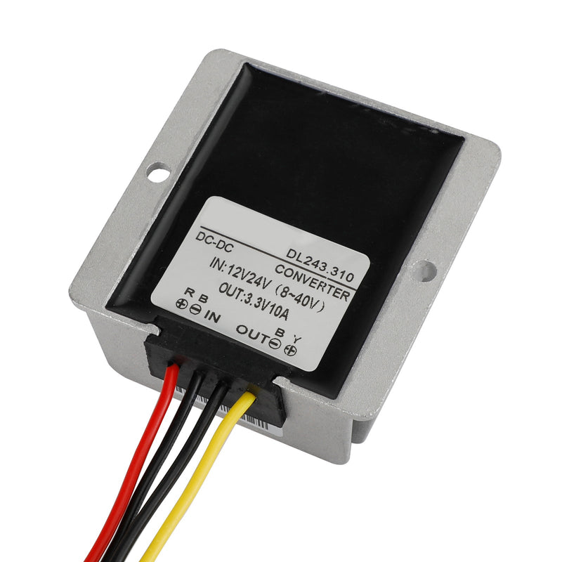 Convertidor Buck DC/DC 12V/24V a 3.3V 10A Módulo de potencia regulador