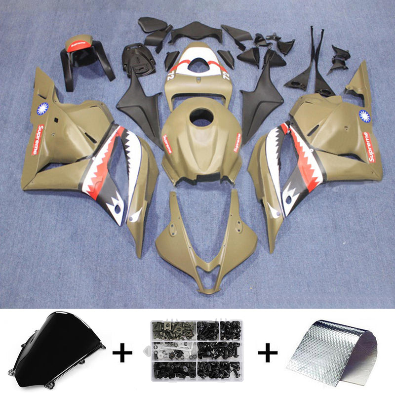 Amotopart Honda CBR600RR 2009-2012 F5 kåpesett Body Plastic ABS