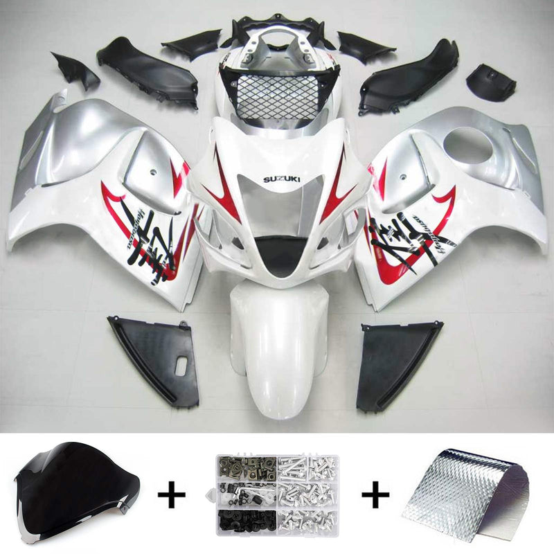 Suzuki Hayabusa GSXR1300 2008-2020 kåpa Set Body Plast ABS