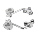 Universal motorsykkel 7/8" 22 mm standard styre frontrutemontert brakettklemme Generisk