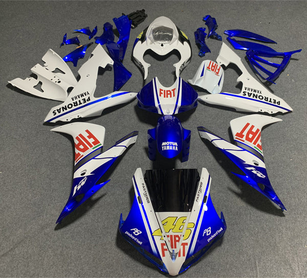 Amotopart Yamaha YZF-R1 2002-2003 kåpa set, kropp, plast, ABS