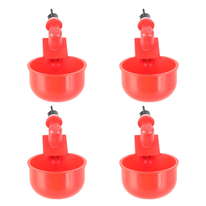 4Pcs Automatische Tränke Geflügel Trinkschale Huhn Feeder Cup Für Huhn