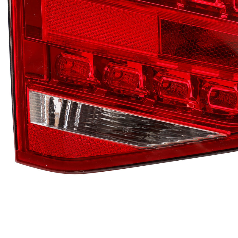Lanterna traseira LED Audi A4 2009-2012 para o porta-malas interno esquerdo