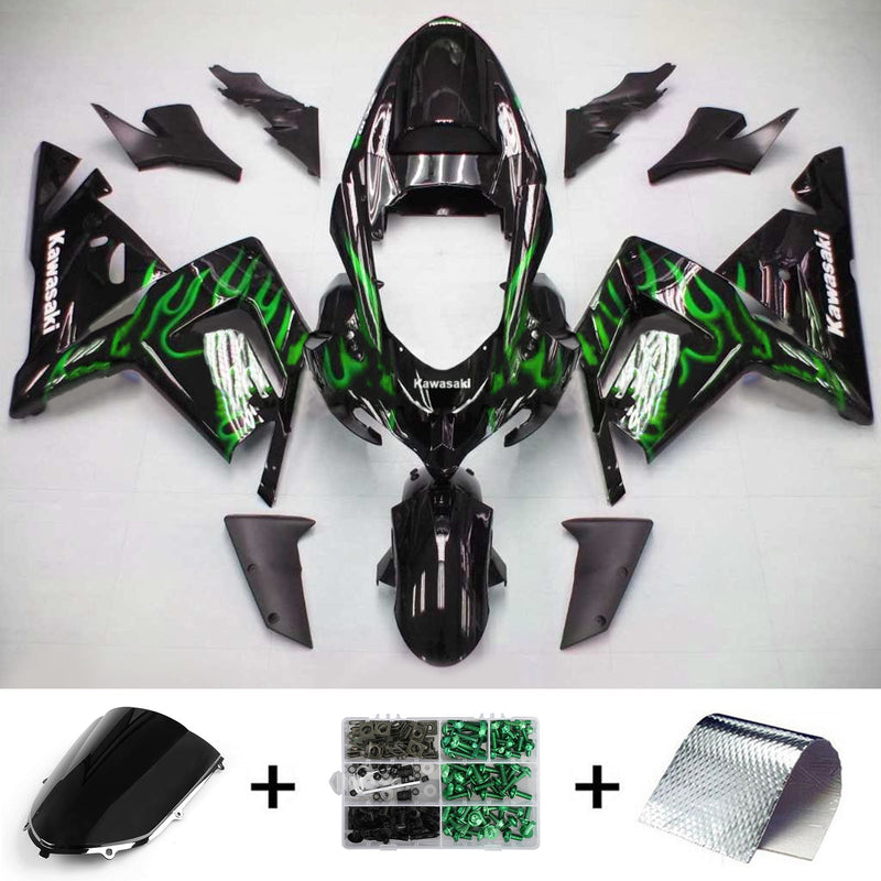 Kåpesett for Kawasaki ZX10R 2004-2005 Generisk