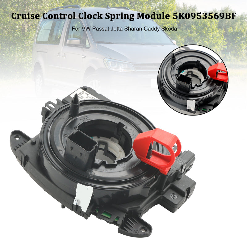 Módulo de resorte de reloj de control de crucero VW Caddy 2016-2020 5K0953569BF 5K0953569BC