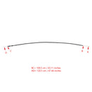 Motorcykelkopplingskabelbyte lämplig för Yamaha YZF R1 YZF-R1 2002-2003 Generic