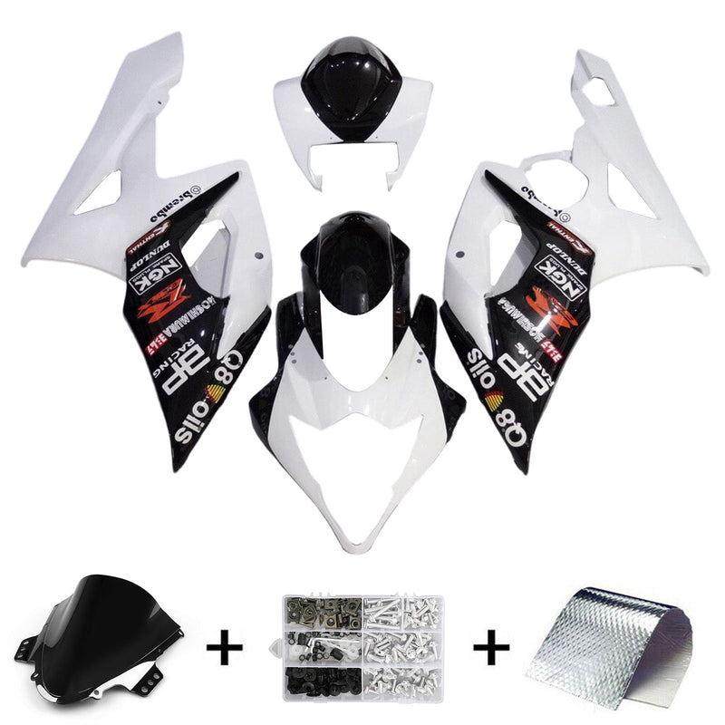 Amotopart Suzuki GSXR1000 2005-2006 K5 kåpesett Body Plastic ABS